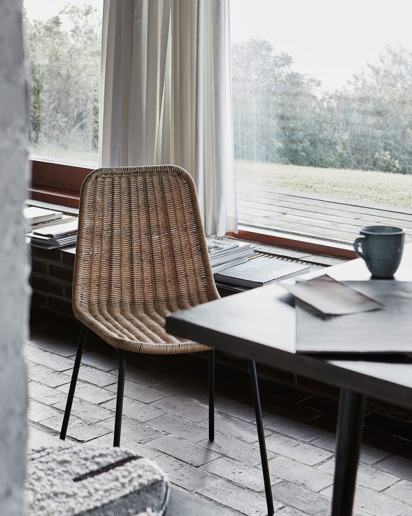 Harpur Rattan Chair Natural Scandi
